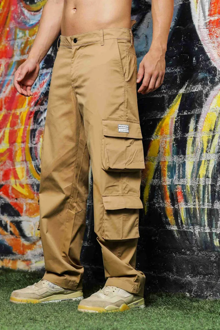 House of Koala Baggy Fit Parachute Cotton Cargo