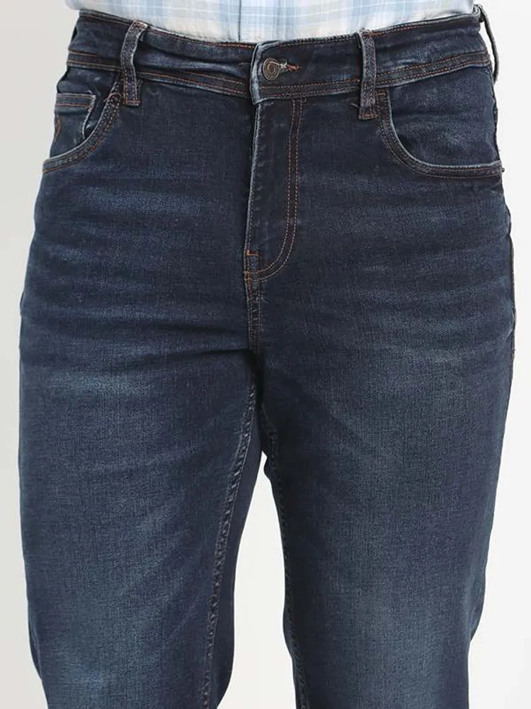Men Kansas Fit Stretchable Jeans