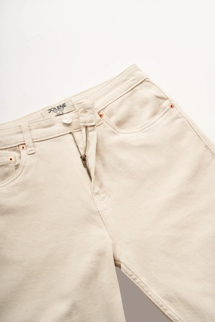 Sand Relaxed Denim