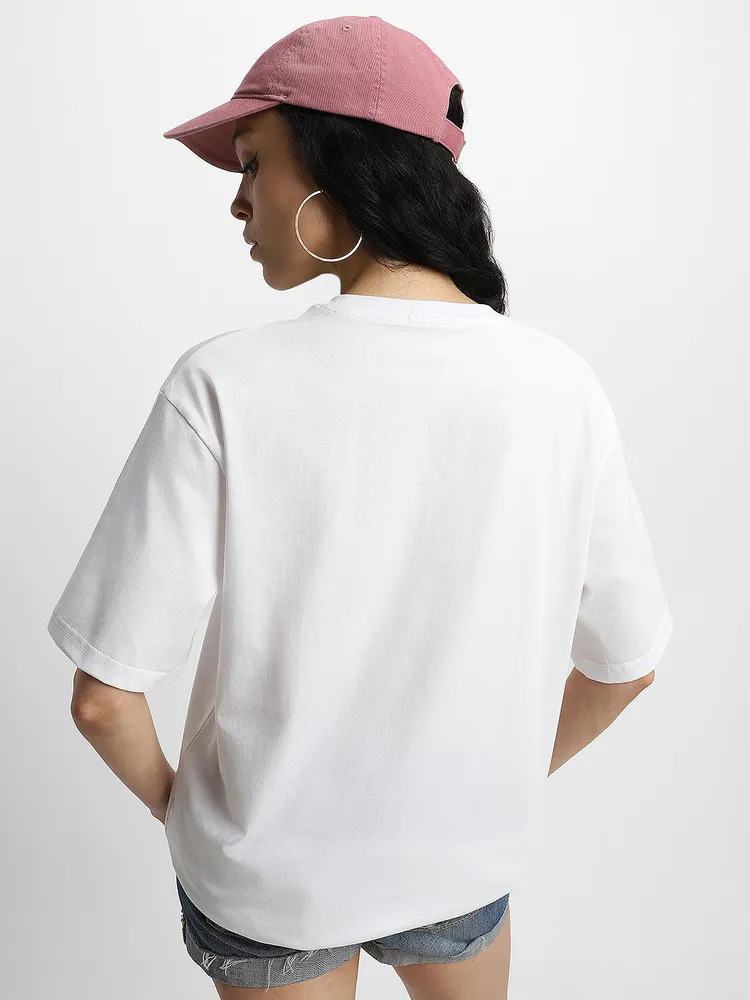 White Plain Oversized T-Shirt
