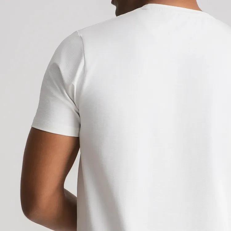 RELAXED FINE LINE TSHIRT WHITE
