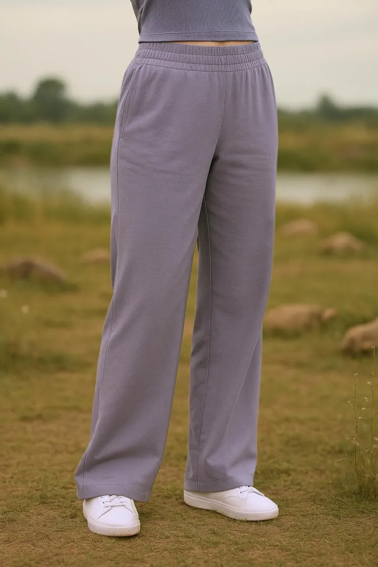 Straight-fit Everyday Lounge Pants in Grey