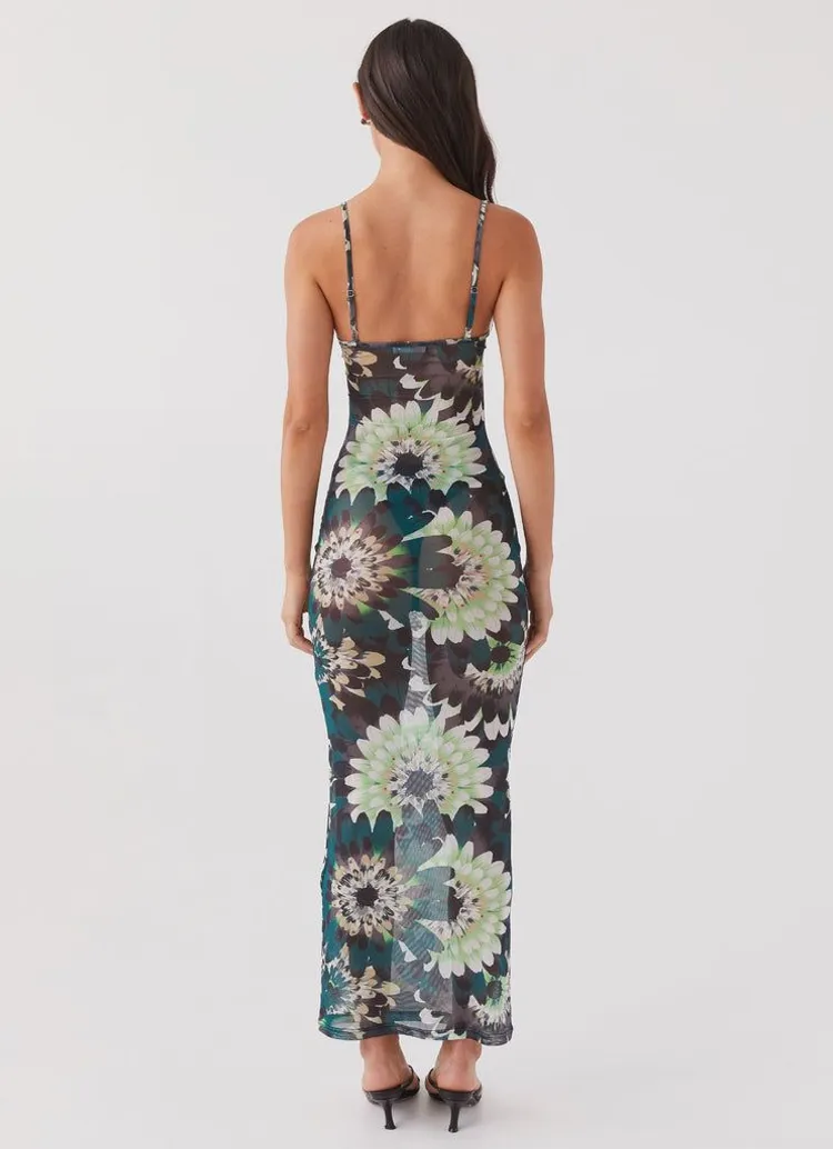 Love On The Run Maxi Dress - Jungle
