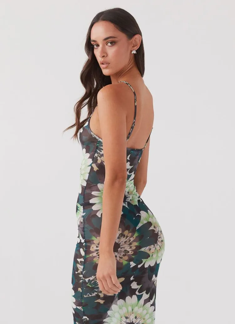 Love On The Run Maxi Dress - Jungle