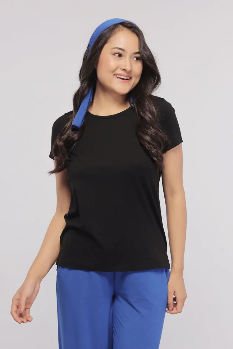 Black Supima Women's Tee