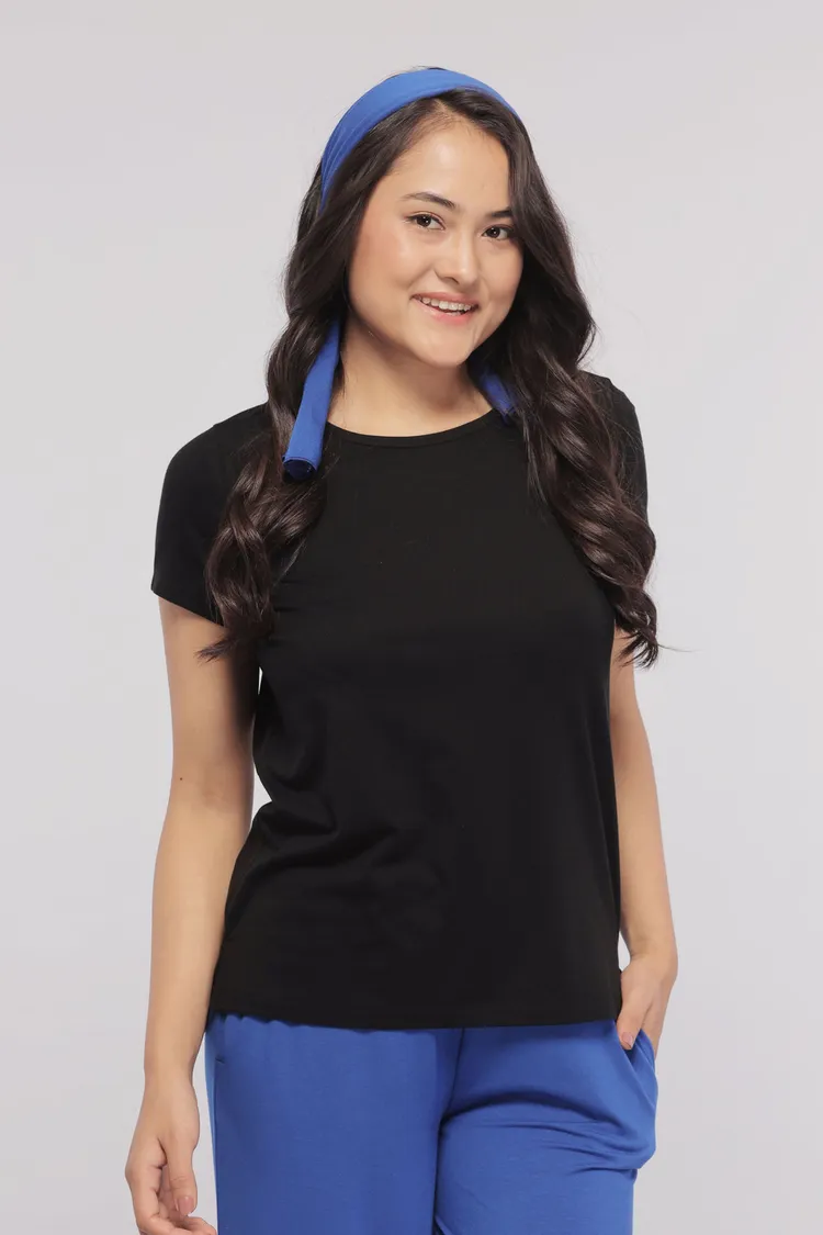 Black Supima Women's Tee
