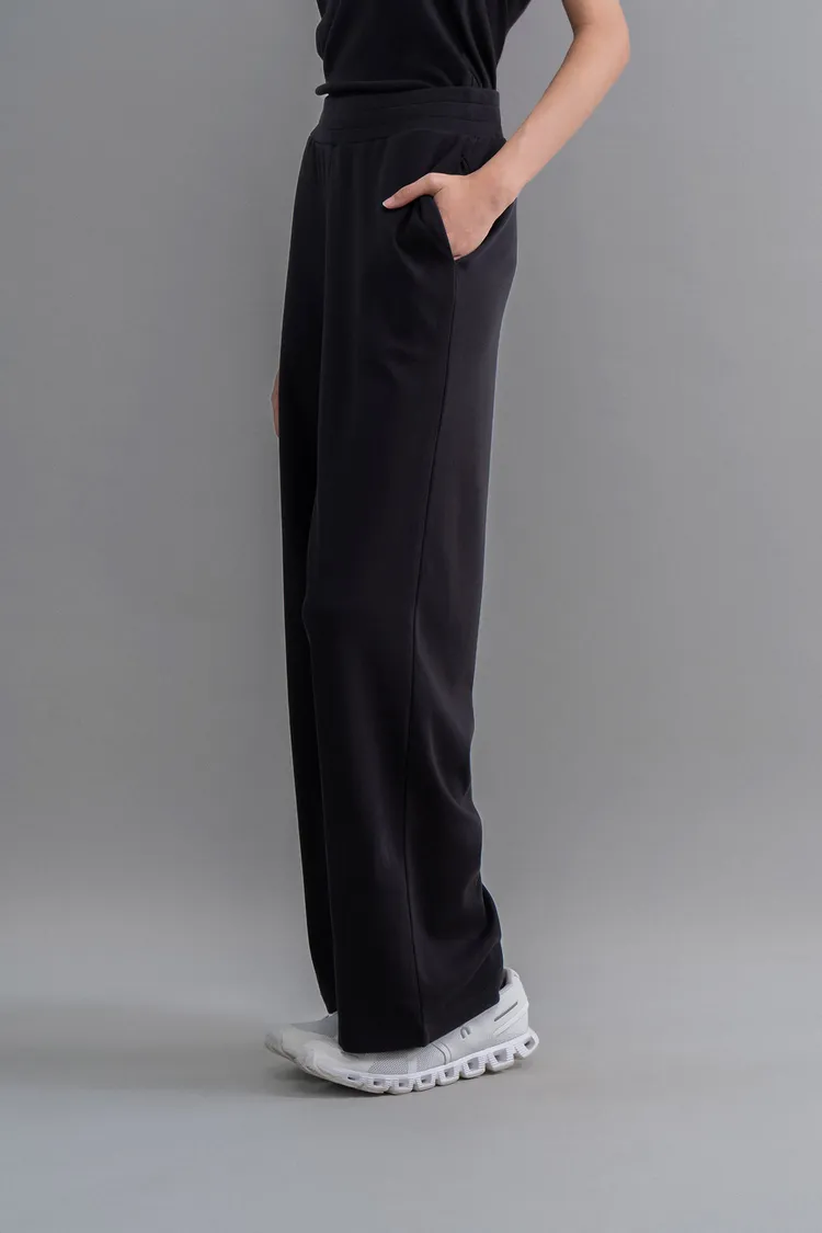 Snugknit Black Flared Pant