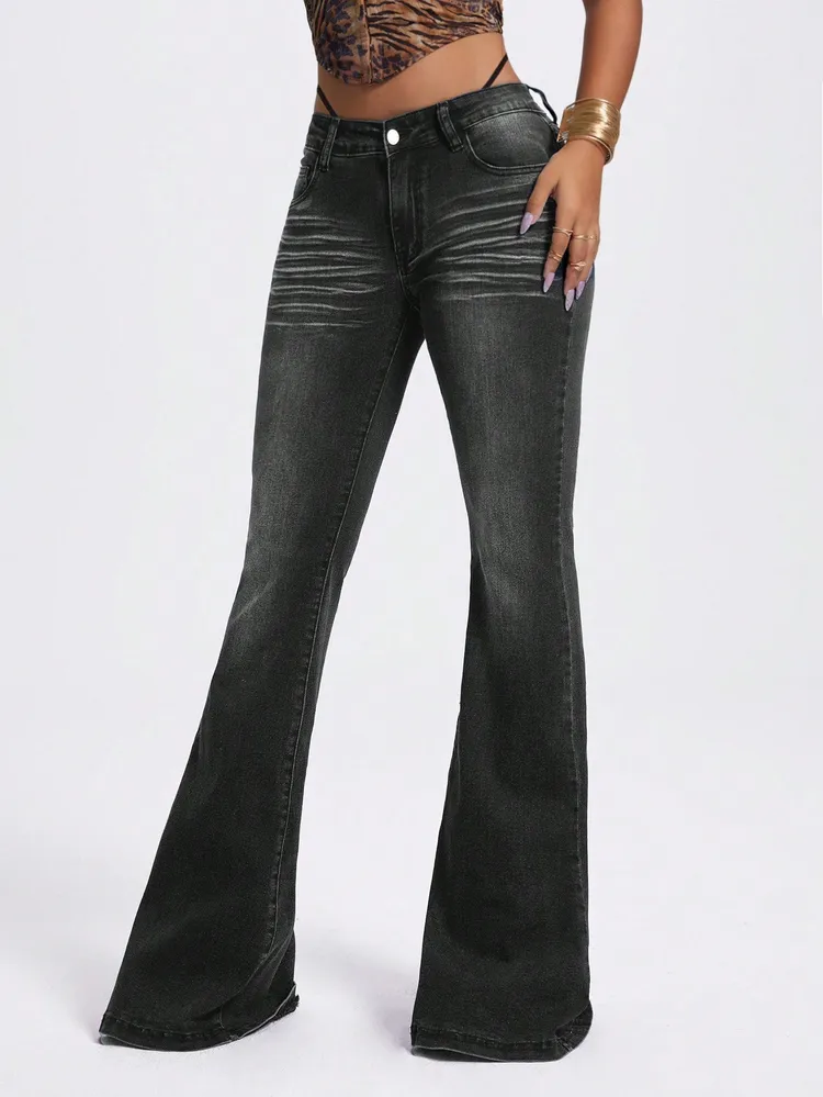Night Vision Flare Jeans