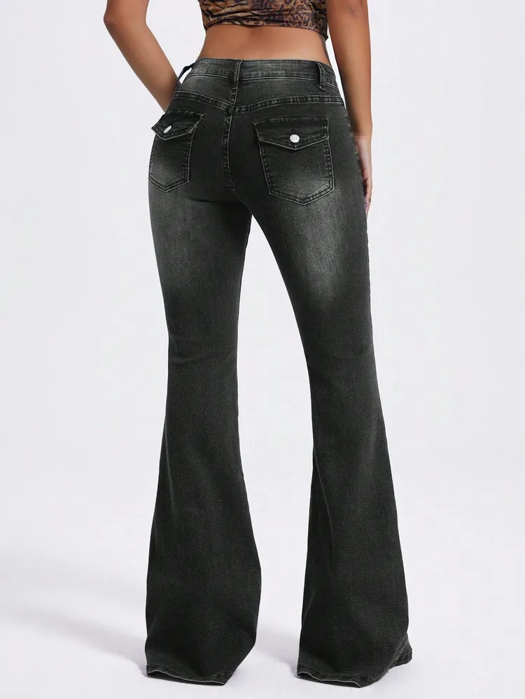 Night Vision Flare Jeans