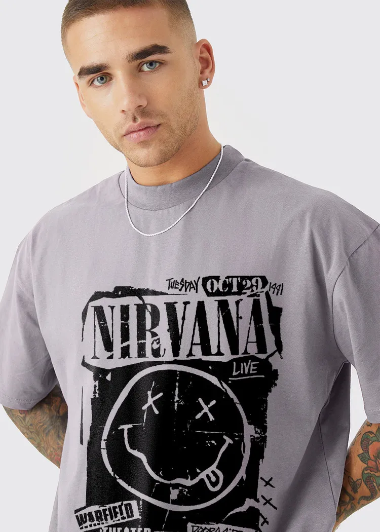 Warfield Oversized Printed T-Shirt