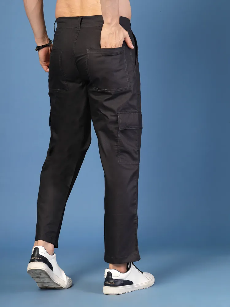 Rigo Men Twill Solid Cargo