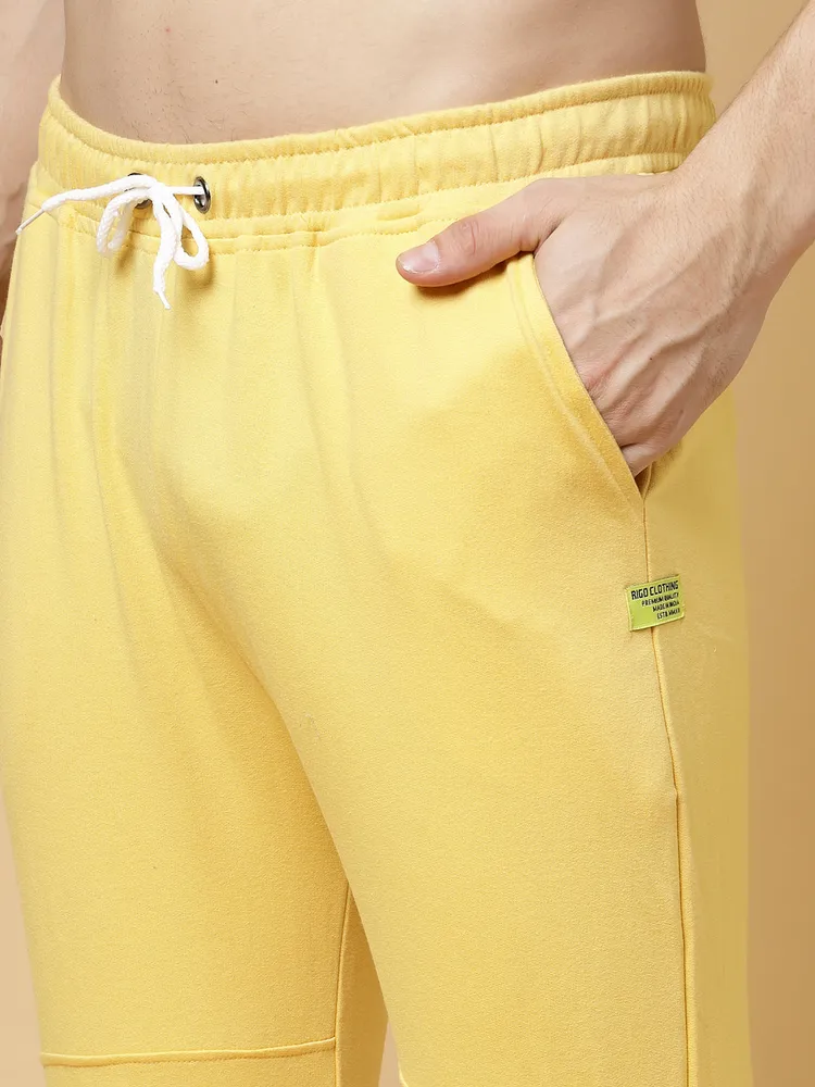 Rigo Men Solid Terry Joggers
