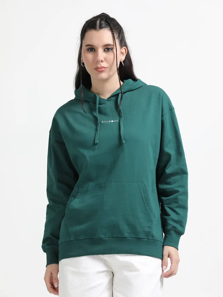 Oversized Graphic Pullover Hoodie