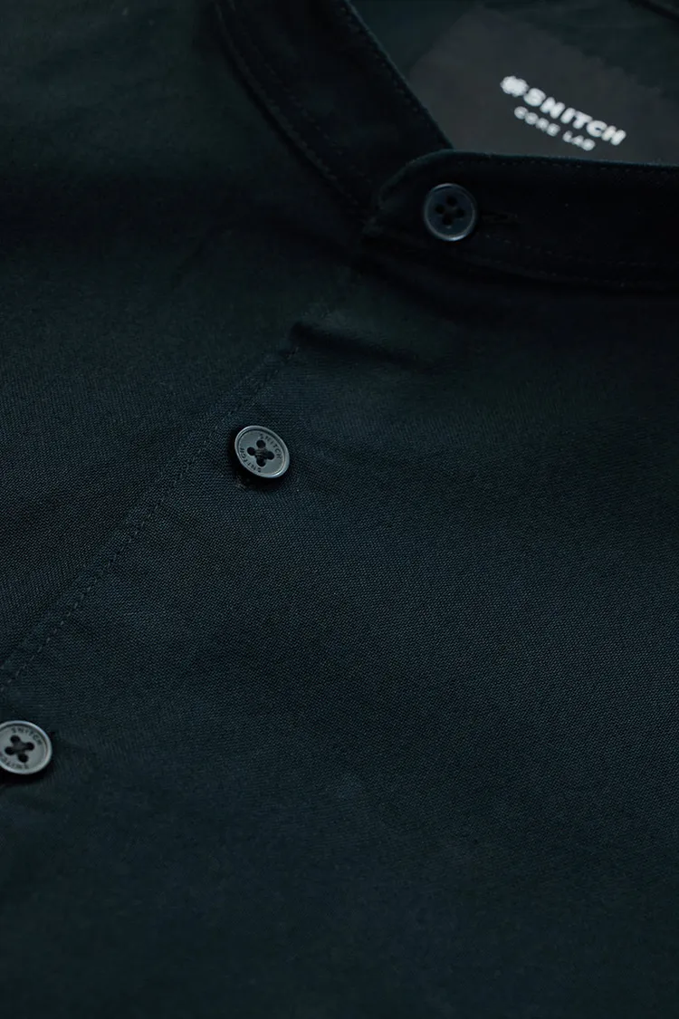 Slim Fit Core Lab Black Shirt