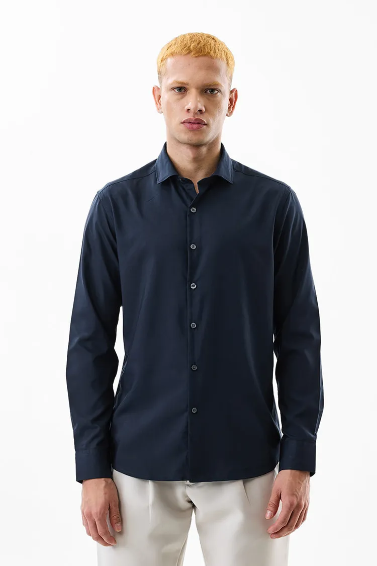 Slim Fit Navy Shirt