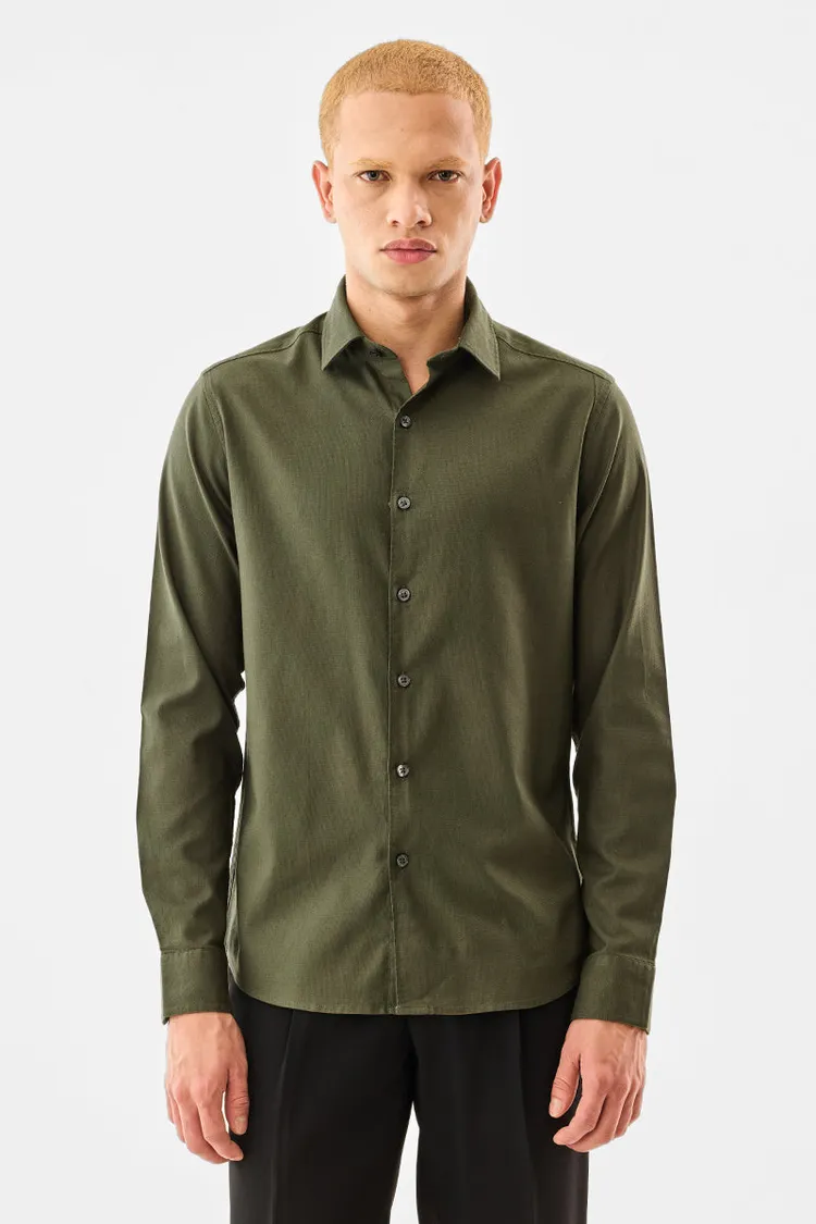 Snitch Slim Fit Stretch Shirt