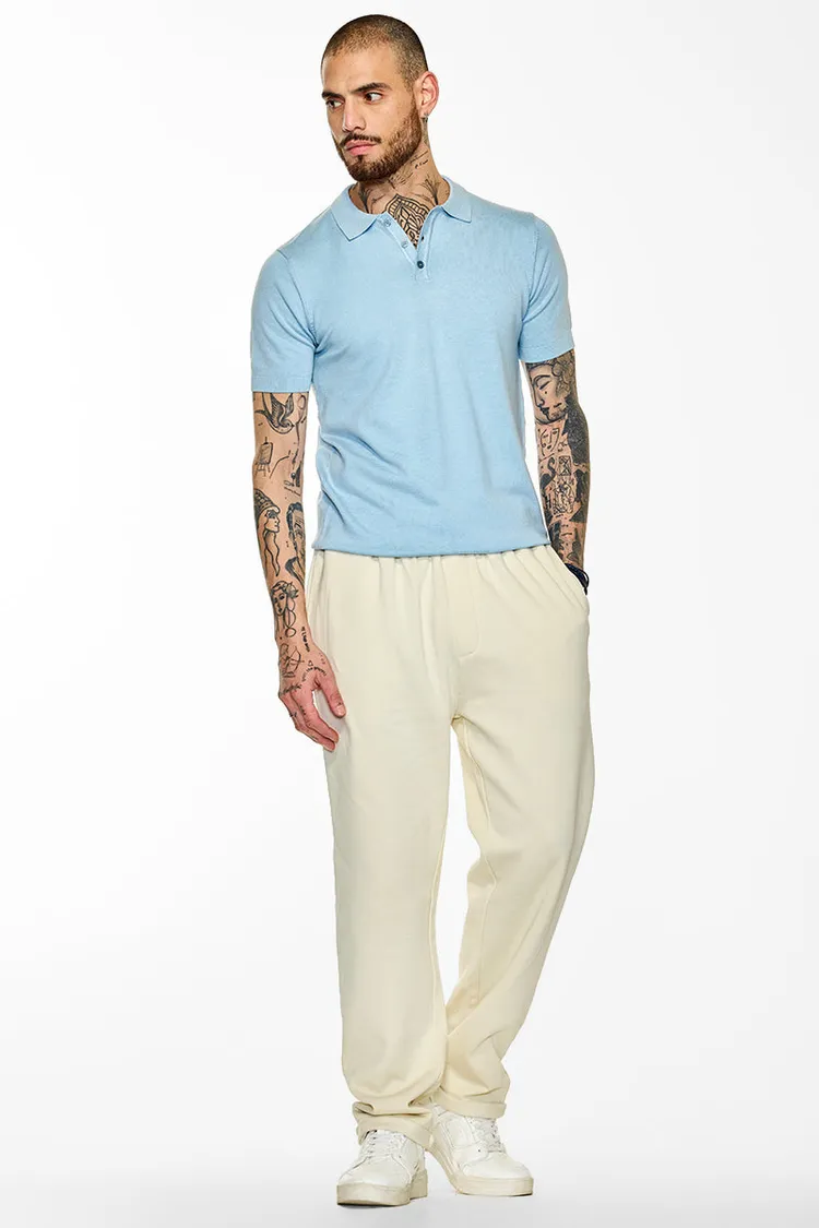 Core Lab Cream Relaxed Fit Trackpant