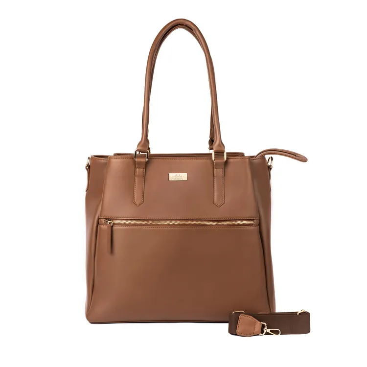 Mocha Elegance Aspire Tote bag