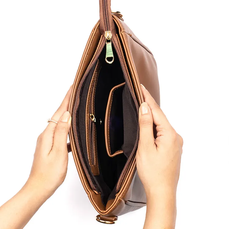 Mocha Elegance Sling bag