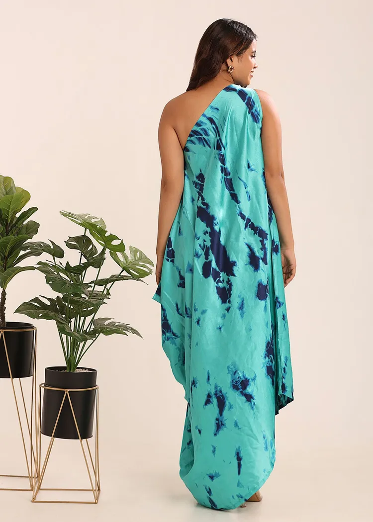 Tie & Dye Cowl Dress