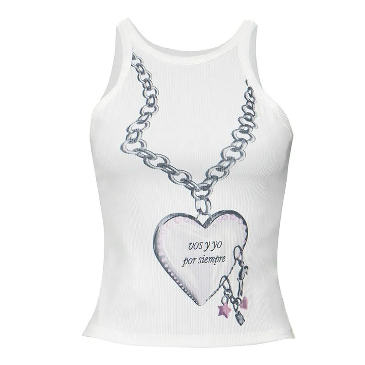 LOVE LOCKED TANK TOP
