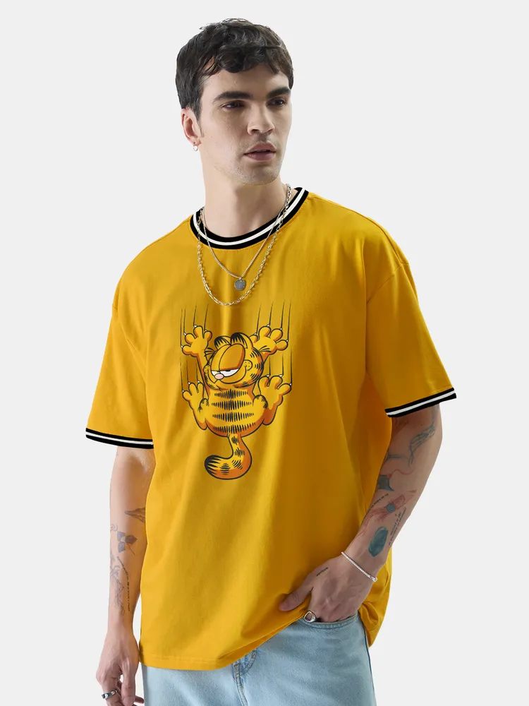 The Souled Store Garfield: Clingy Oversized T-Shirts