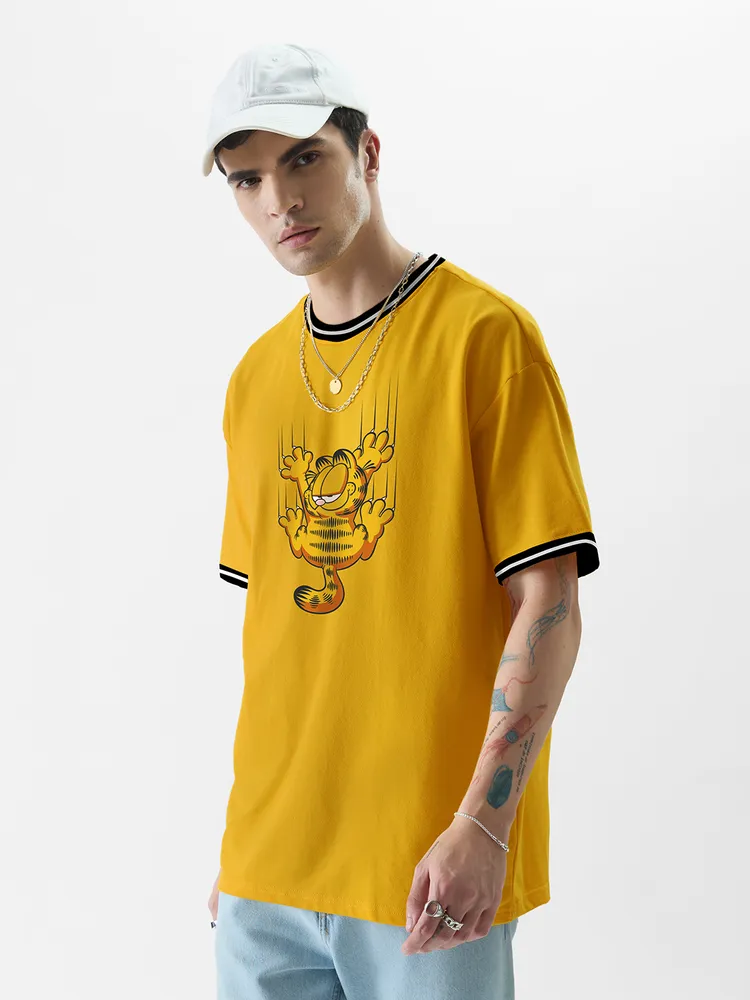 The Souled Store Garfield: Clingy Oversized T-Shirts