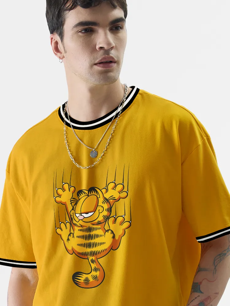 The Souled Store Garfield: Clingy Oversized T-Shirts