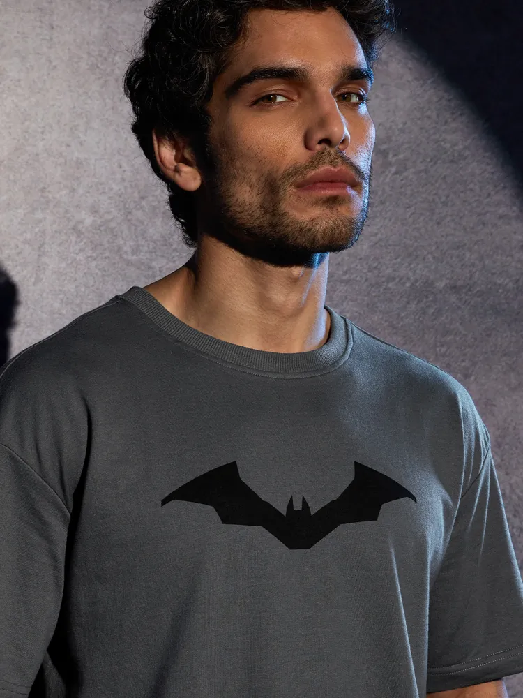 The Souled Store Batman: The Cowl Oversized T-Shirts