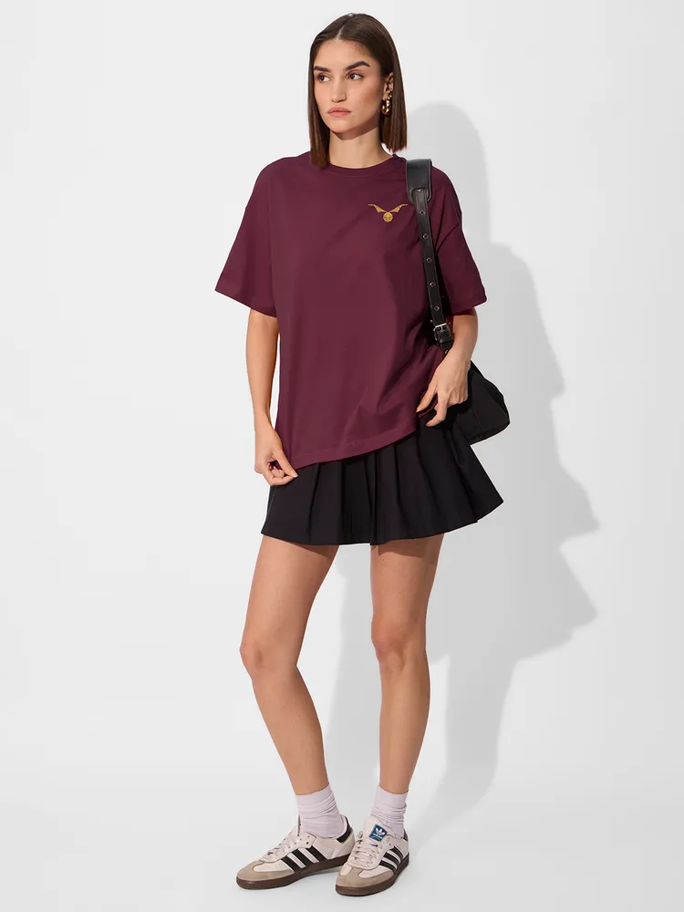 The Souled Store Harry Potter: Magic Is Everywhere Women Oversized T-Shirts