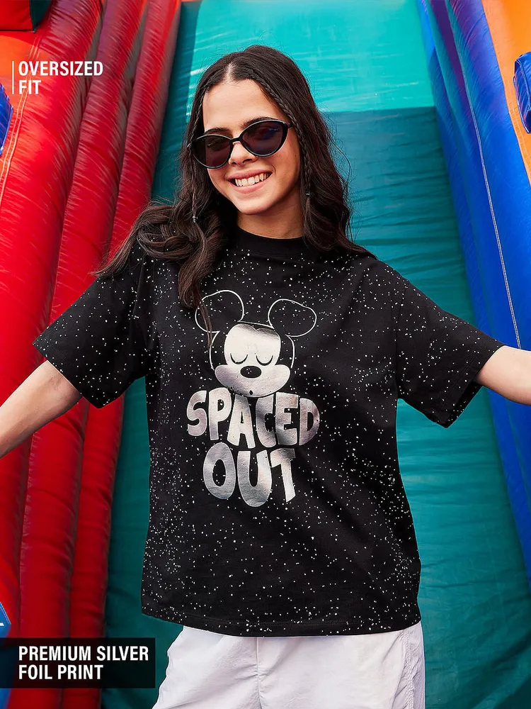The Souled Store Disney: Spaced Out Women Oversized T-Shirts