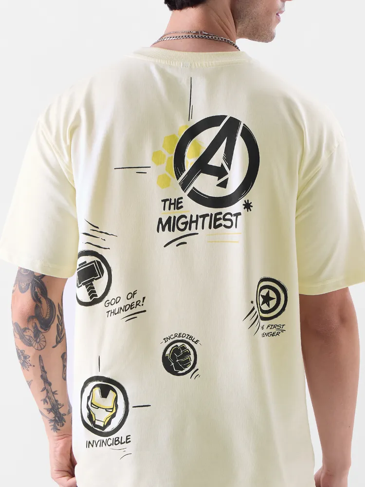 The Souled Store Avengers: The Mightiest Heroes Oversized T-Shirts