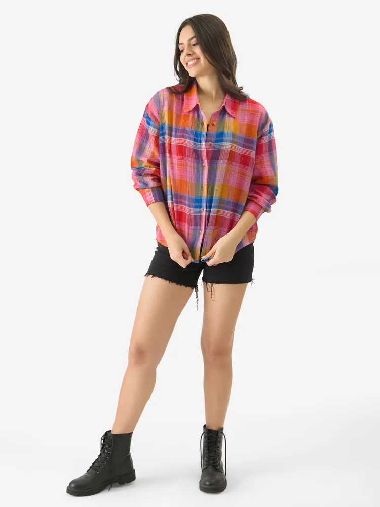 The Souled Store TSS Originals: Stained Glass Women Boyfriend Shirts