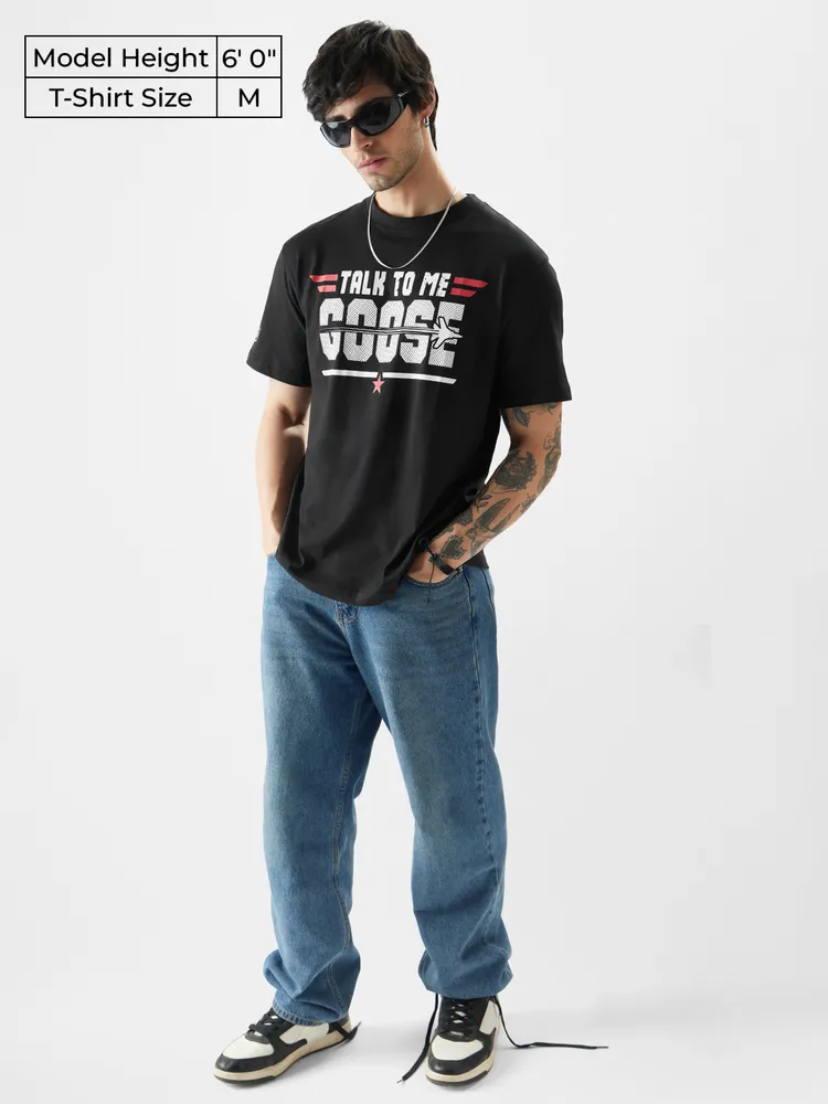 The Souled Store Top Gun: Talk To Me Goose T-Shirts