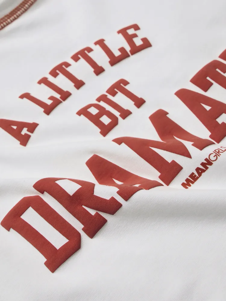 The Souled Store Mean Girls: A Little Dramatic Women Cropped Tops