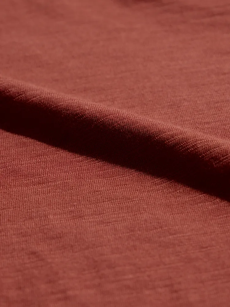 The Souled Store Rockstar Tee: Rusty Red T-Shirts