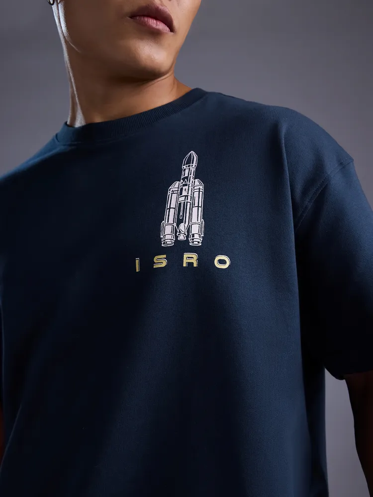 The Souled Store ISRO: India Pride Oversized T-Shirts