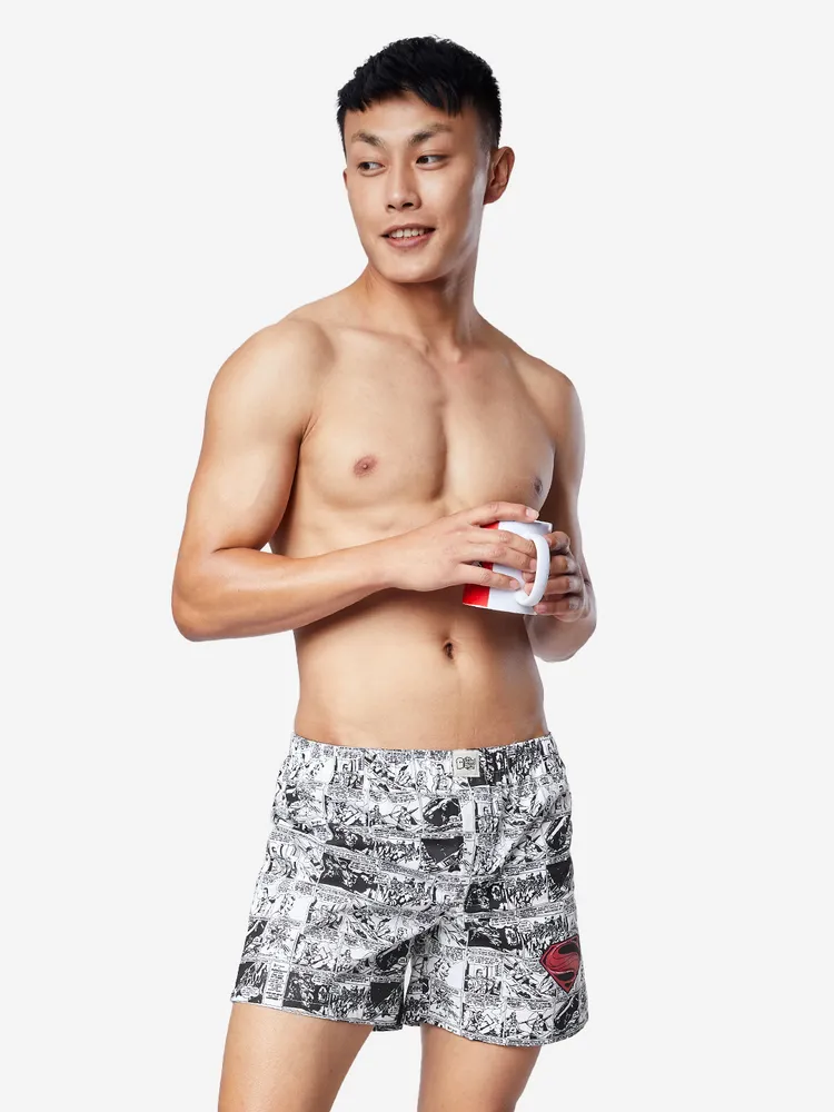 The Souled Store Superman: Comic Boxer Shorts