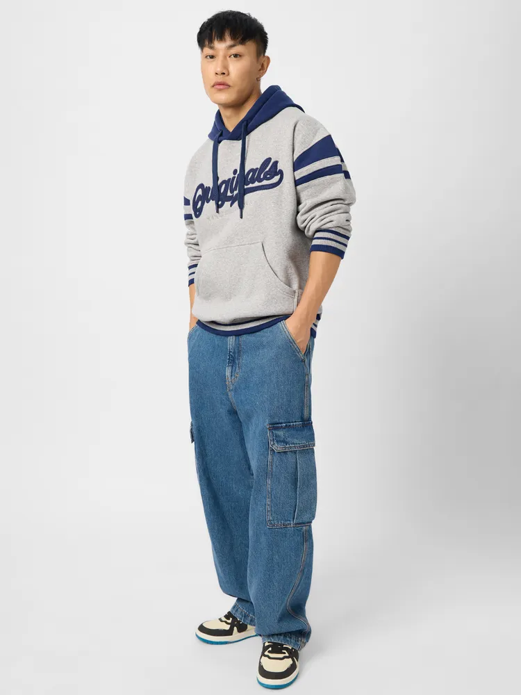 The Souled Store TSS Originals: Varsity Men Oversized Hoodies