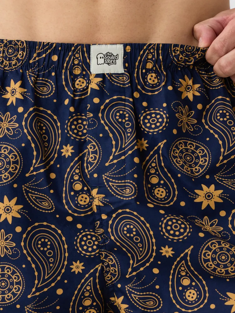 The Souled Store TSS Originals: Paisley Boxer Shorts