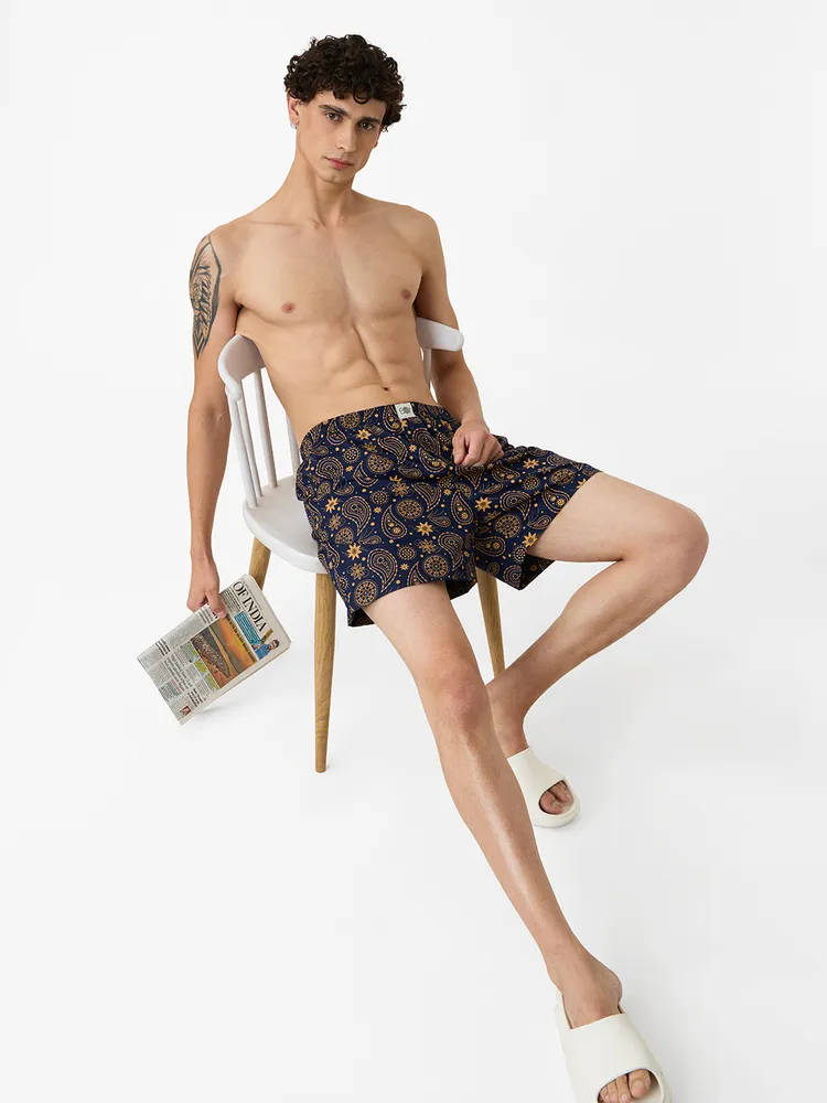 The Souled Store TSS Originals: Paisley Boxer Shorts