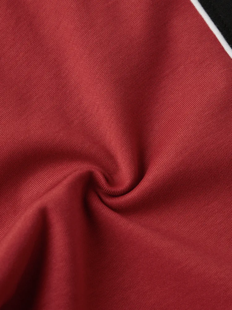 The Souled Store Colourblock: Black Blaze Oversized T-Shirts