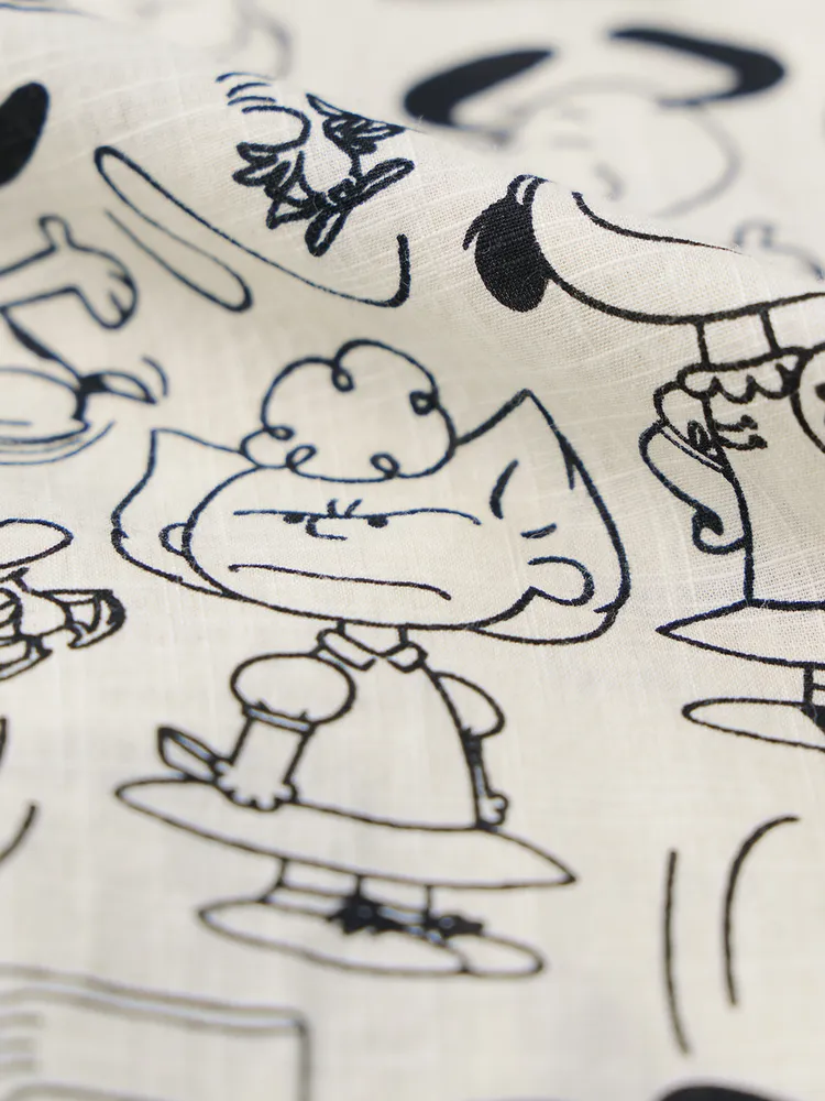 The Souled Store Peanuts: Characters Women Boyfriend Shirts