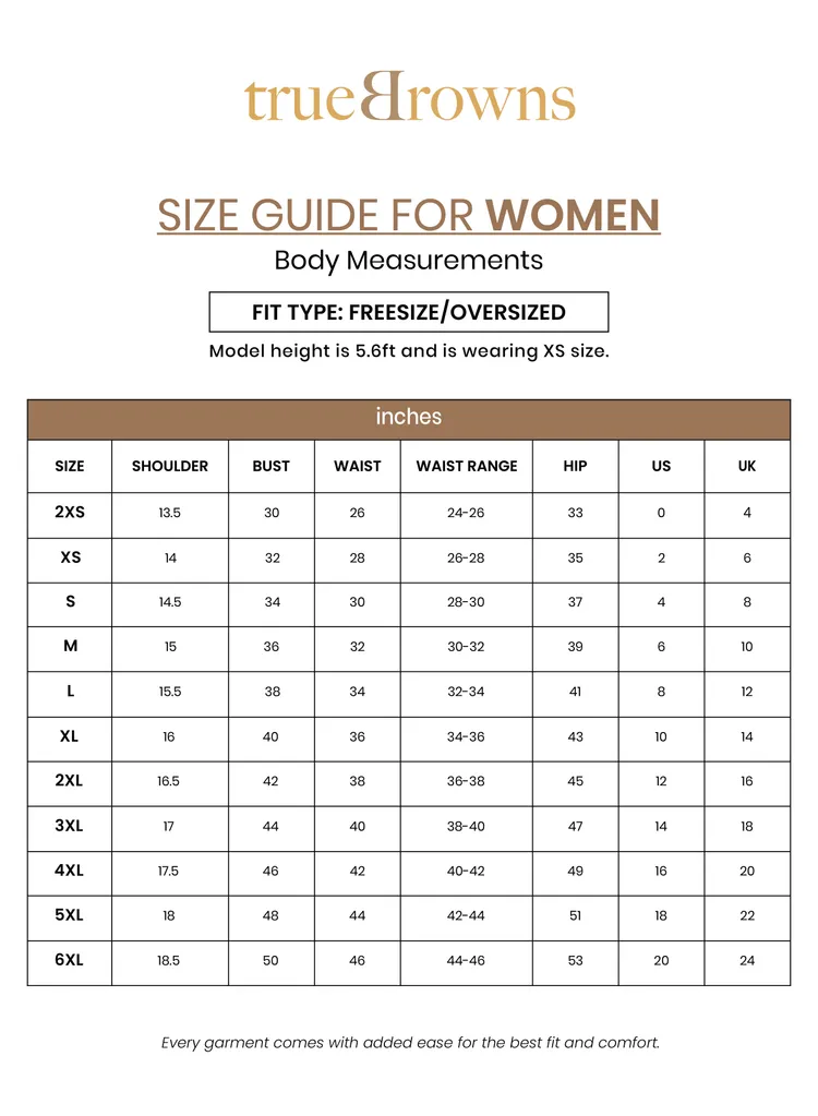 Cola Brown Modal Satin Oversized Kurta Set