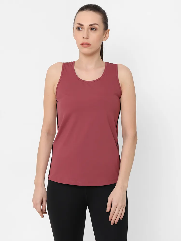 Punch Pink Racer Back Top