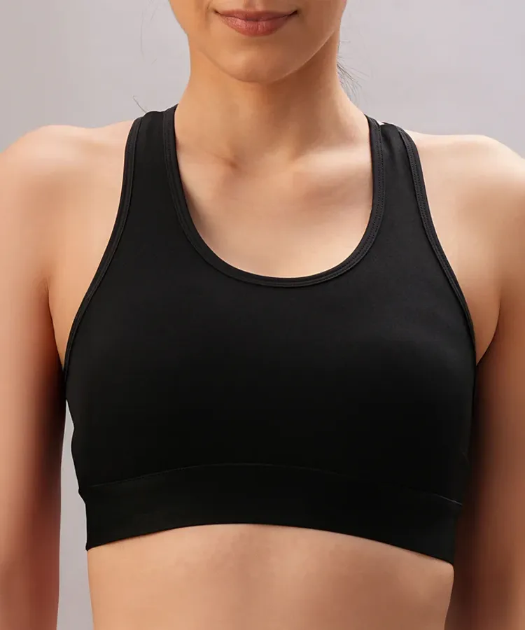 Black Sports Bra