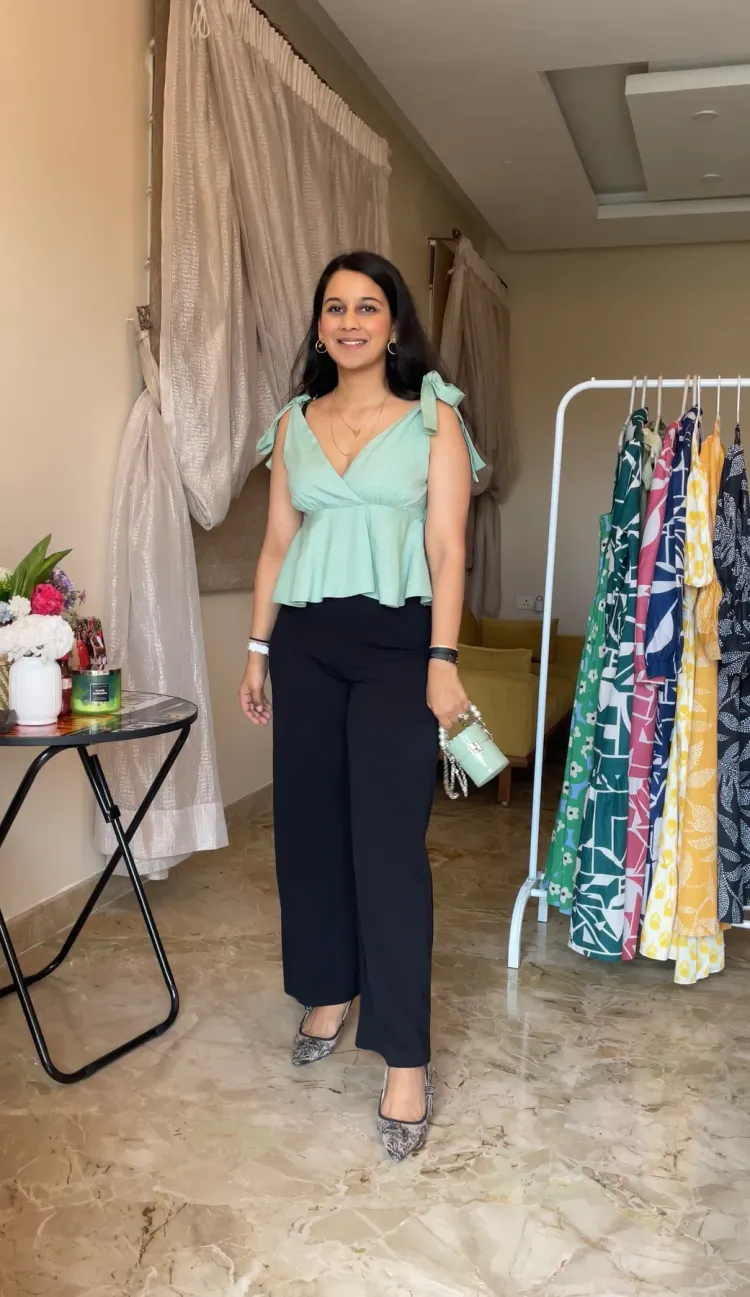 Sicily Top - Mint Blue