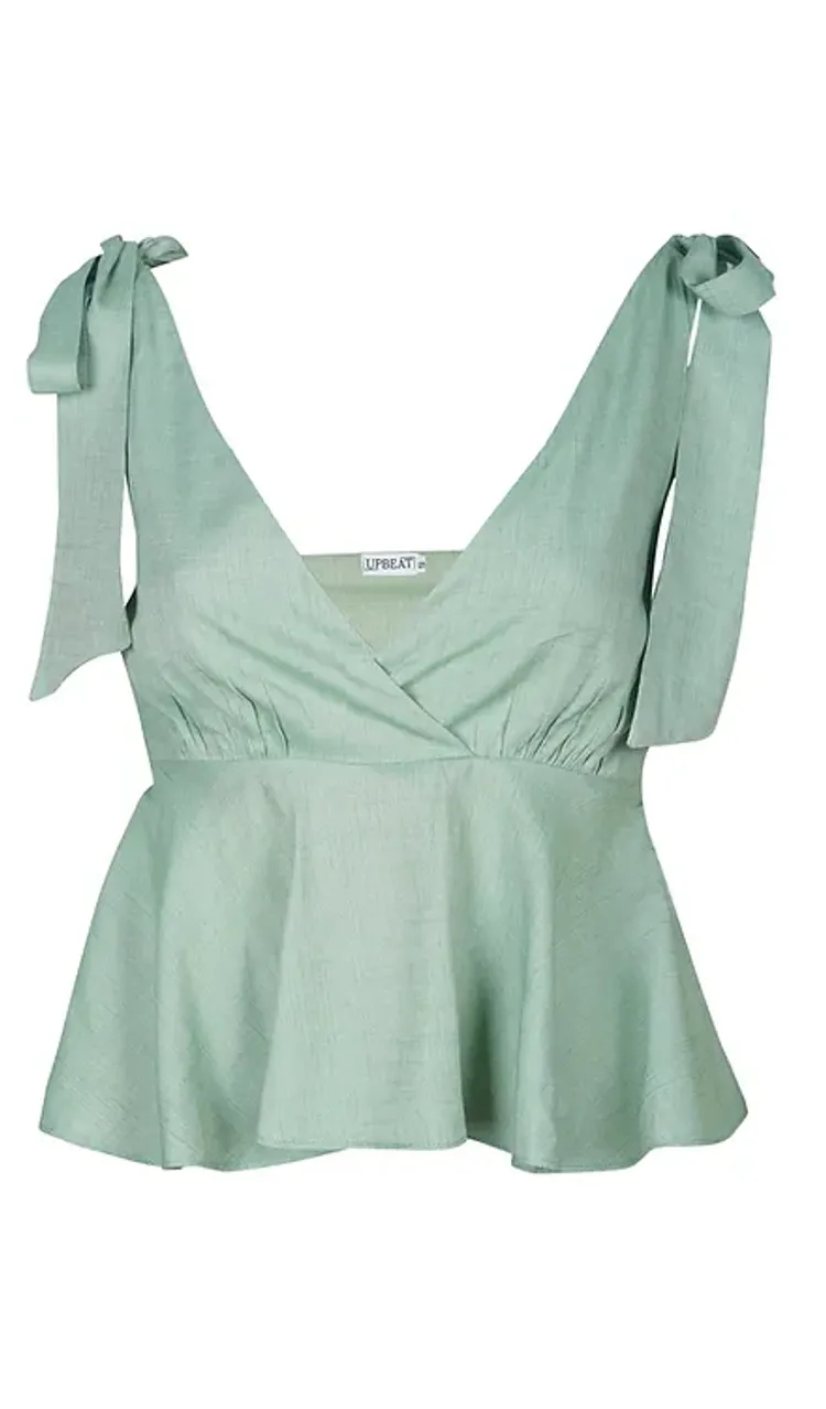 Sicily Top - Mint Blue