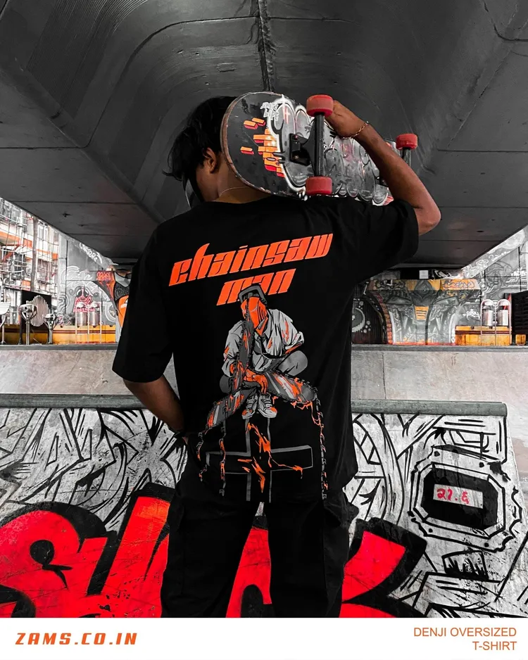 DENJI CHAINSAWMAN OVERSIZED TSHIRT