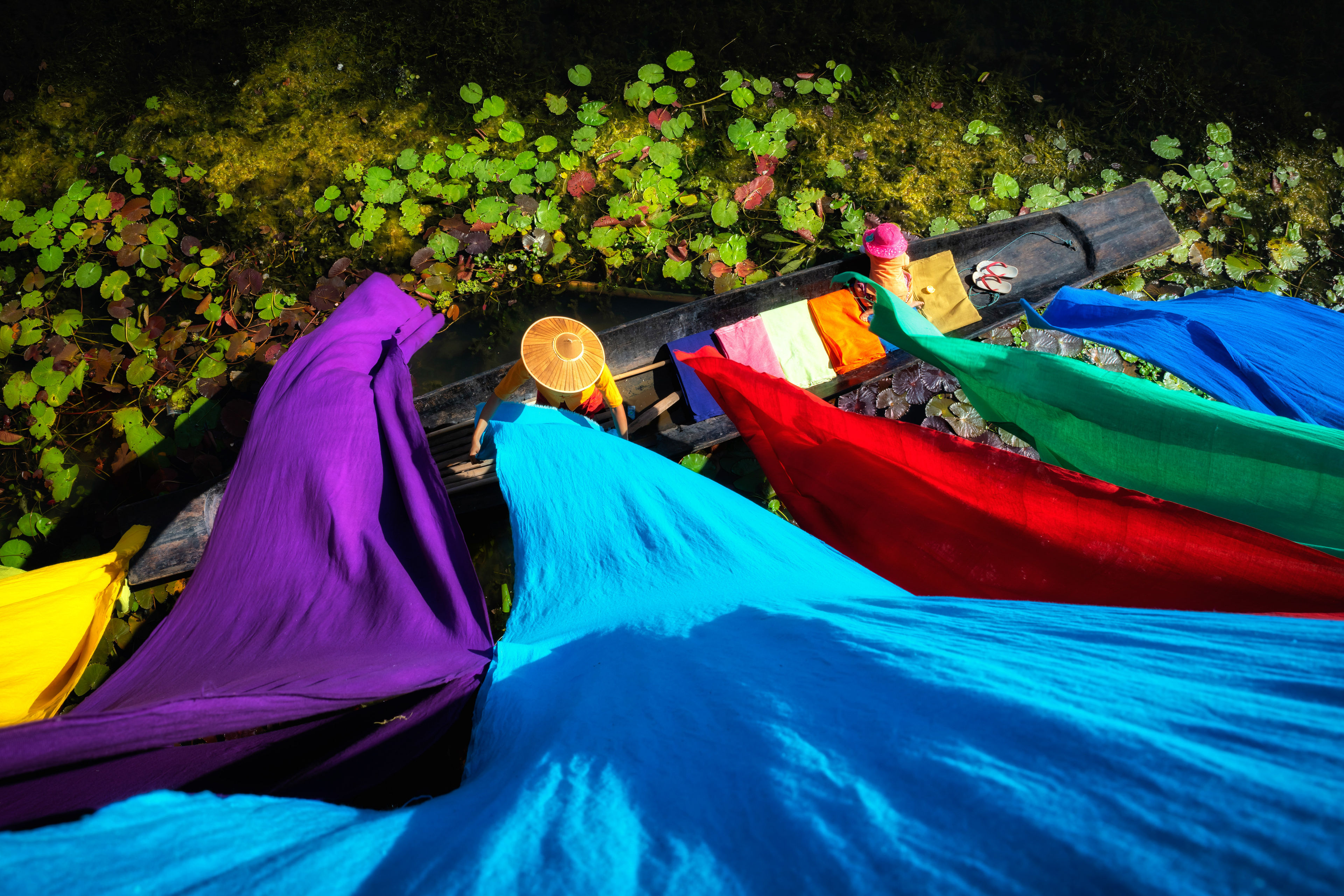 Drying Cotton Fabrics